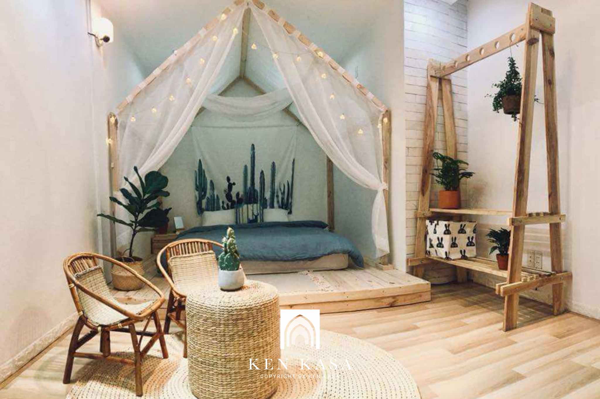 Màu sắc cơ bản trong thiết kế homestay đẹp 
